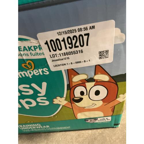 Pampers Training Pants - Easy Ups Boys & Girls Bluey - Size 2T-3T, 140 Count, Children's Potty Underwear (Packaging May Vary)
