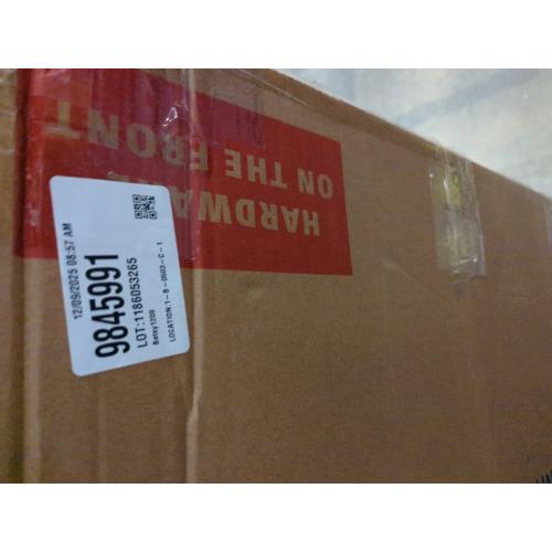 ANDY STAR 24x36 Gold Mirror, Brushed Brass Scalloped Wall Mirror, Bathroom Wall Mirror with Stainless Steel Metal Framed Ideal for Bedroom, Hallway