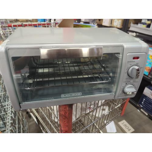 BLACK DECKER 4 Slice Toaster Oven Stainless Steel TO1700SG - New (tt)