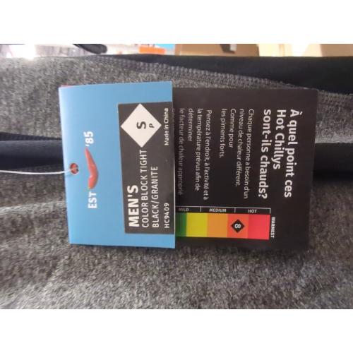 Size small Hot Chillys Men's Micro Elite Chamois Ankle Tight Midweight Body Fit Base Layer