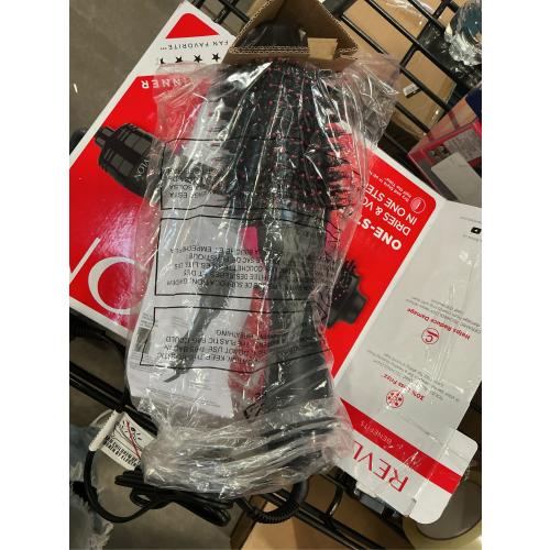 REVLON One-Step Volumizer Hair Dryer and Styler | Less Frizz, More Shine, and Less Heat Damage for Fast and Easy Salon-Style Blowouts, for All Hair Types and Lengths (Black)