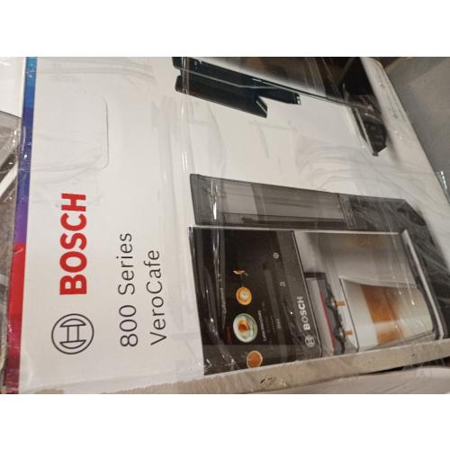 Bosch Fully Automatic Coffee and Espresso Machine - Touchscreen, Large Bean Capacity - Easy Clean, Maintenance - Black -