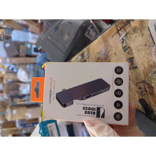 Sanho HyperDrive 7-in-1 Hub for MacBook and USB-c Devices - Space Gray - All