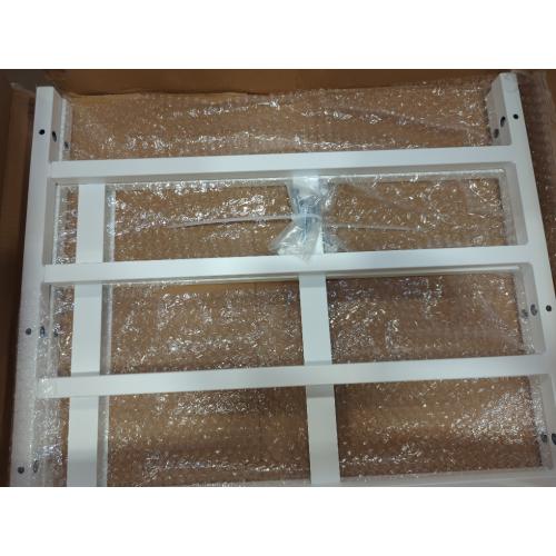 Fixed Window Safety Guard 19”x 38” *2 Pack Adjustable Width Prevents Accidental Falls,Non-Egress, Tamper Resistant Screws Included,White