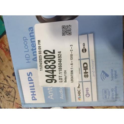 Philips Modern HD Passive Antenna - Black