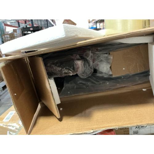 Furnulem Twin Bed Frames with Charging Station and LED Lights, Grey Upholstered Headboard with Shelves, Metal Platform Bed with 2 Under-Bed Storage (Fabric Drawer on Wheels), No Box Spring Needed