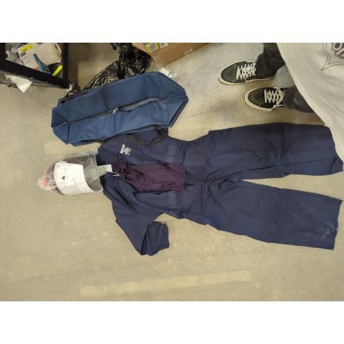 2XL Oberon Arc Flash Coverall Kit - 12CAL - Includes Hard Cap, Face Shield, Balaclava, Coveralls and Storage Bag - TCG2P Series