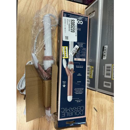 Conair Double Ceramic Gentle Rose Gold 1 Inch Curling Iron