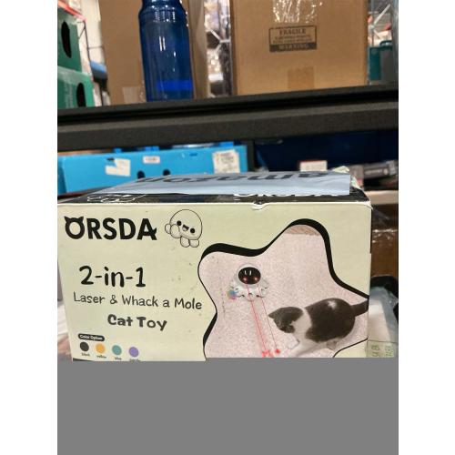 ORSDA Cat Laser Toy, 2-in-1 Interactive Automatic Motion ...