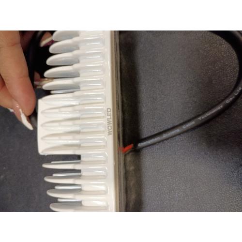 WFPOWER Flush Mount Boat LED Light Spreader, 2 Pack 7.3 Inch Marine Spotlights, Deck Dock Flood LED Work Light Bar, White Finish Light Bar for Boat Pontoon Fishing Truck SUV 4x4 12V 24V