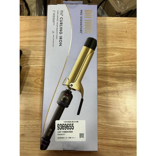 Hot Tools 1 1/2 Curling Iron for Beginners | Long-Lasting Results, Defined Curls and Easy to Use with Temperature Control for All Hair Types up to 430℉