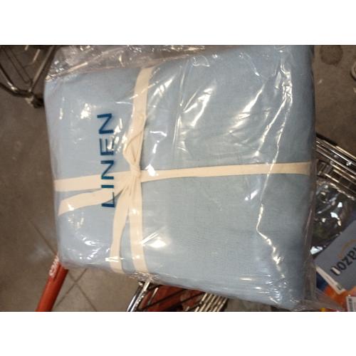 Linen set blue