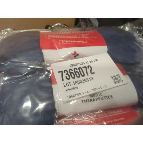 Set of 3 Color Blue Medic Therapeutics Hot & Cold Pain Relief Lavender Eye Mask Set of 3