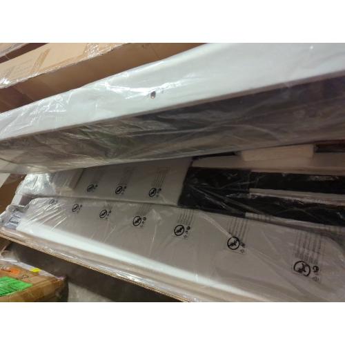 King Bed Frame Wingbacked Cream