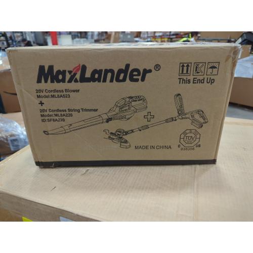 Worx 20V String Trimmer Cordless & Edger 3.0   Leaf Blower Cordless with Battery and Charger Turbine, Black and Orange