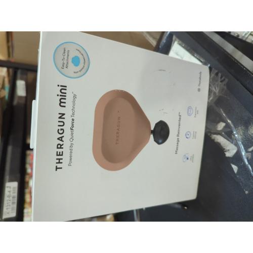 .TheraGun Mini (3rd Generation) by Therabody – Ultra-Portable Massage Gun and Travel Essential for Fast, Effective Pain and Tension Relief Anywhere (Desert Rose)