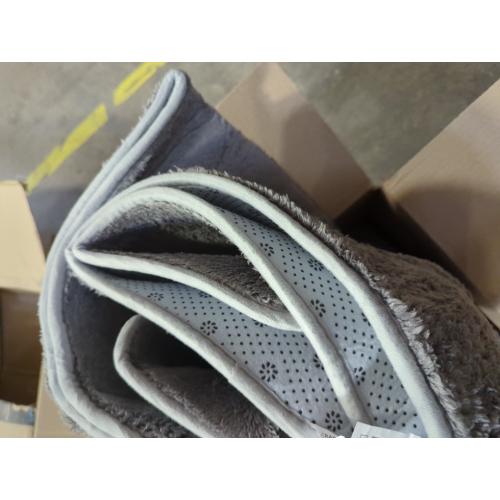 Grey Ultra Soft Rug for Living Room, Fluffy Shag Area Rug for Bedroom, Modern Shaggy Carpets Fuzzy Rug for Teens Dorm Nursery Home Decor Aesthetic, Upgrade Anti-Skid Durable, Grey