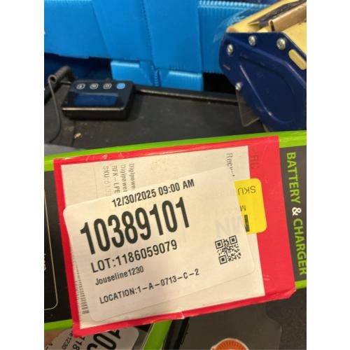 Digipower - BP-LPE17 digital camera battery & charger kit, Replacement for Canon LP-E17 battery pack - Black