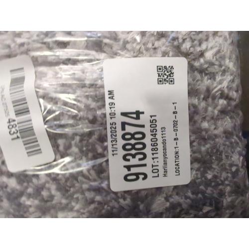 OLANLY Bathroom Rugs Mat 30x20, Extra Soft Absorbent Microfiber Bath Rugs, Rubber Backing, Quick Dry, Machine Washable Bath Mats for Bathroom Floor, Tub and Shower, Home Decor Accessories, Grey