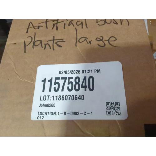 Set of 2 artificial ferns