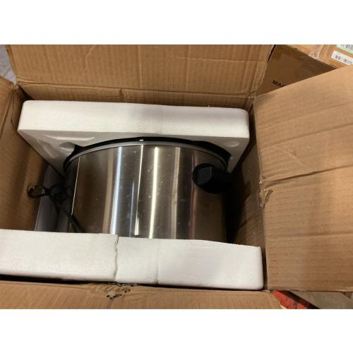 Platinum 8.5 Qt. Stainless Steel Slow Cooker with Digital Display