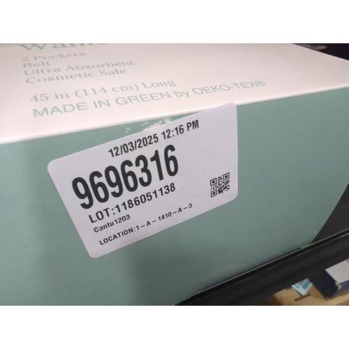 Haven Waffle Large/X-Large Organic Cotton Robe in White