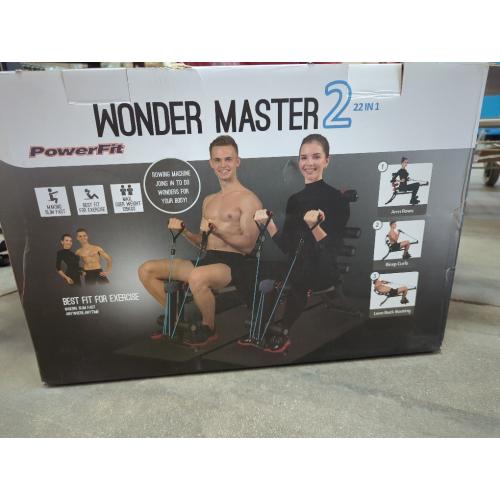 22 in 1 Wonder Master Core & Abdominal Workout Equipment, Foldable & Adjustable Rowing Machine, Core Strength Training& Abdominal Exercise Trainers with 22 Ways to Exercise for Home Gym