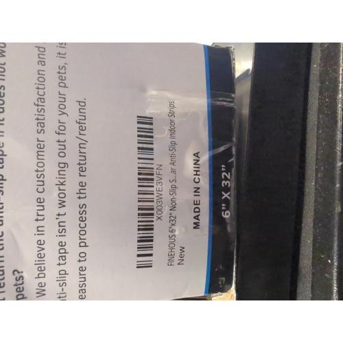 6x32 Non-Slip Stair Treads Tape (15-Pack) - Clear Anti-Slip Indoor Strips