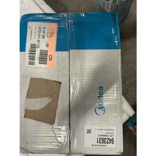 Midea MERI26B1AGY Countertop Bullet-Ice Maker, 8 Ice Bullets Ready in 6 Minutes, 26lbs/24H, Self-Cleaning Function with Ice Scoop and Basket for Home/Office/RV