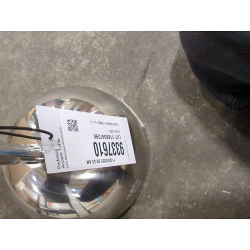 Pedestal Table Chrome (FA) - Room Essentials