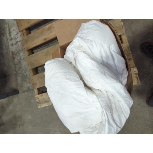 WhatsBedding White Queen Size Feather Down Fiber Comforter, Filled with Feather and Down Fiber, All Season Fluffy Ultra Soft 100% Cotton Duvet Insert, Luxury Hotel Bedding Style Comforter,90x90