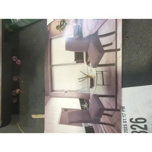 Joccun Chair Covers for Dining Room Set of 4,Dining Chair Slipcovers Stretch Dining Room Chair Covers Seat Protector,Washable Parsons Chair Cover for Home,Hotel(Grapeade,4 Pack)