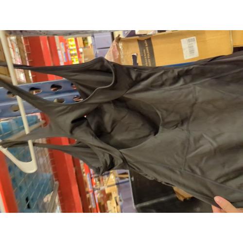 Size S Women's Tennis Dress With Built-in Bra & Shorts Pockets - Workout Exercise Dress for Golf and Athletic Activities