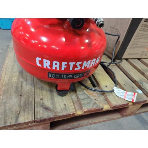CRAFTSMAN 6-Gallon Portable Electric 150 PSI Pancake Air Compressor