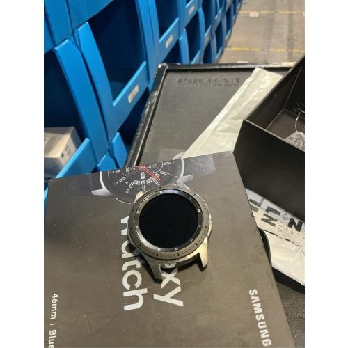 Samsung Galaxy Mens Multi-Function Black Smart Watch-Sm-R800nzsaxar