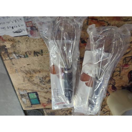 KitchenAid Utility and Flat Whisk Set, Set Of 2, Black