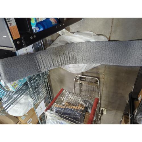 Grey Patent Bed Wedge Pillow Headboard Pillow Mattress Wedge Triangle Pillow Reading Pillow Long Bolster Pillow Bed Gap Filler Mattress Gap Filler Between Your Headboard