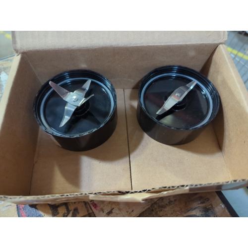 QT 2X Cross Blades compatible with Magic Bullet 250W MB1001 Series With Gaskets Replacement Blender Part