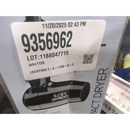 Conair Folding Handle Travel Dryer