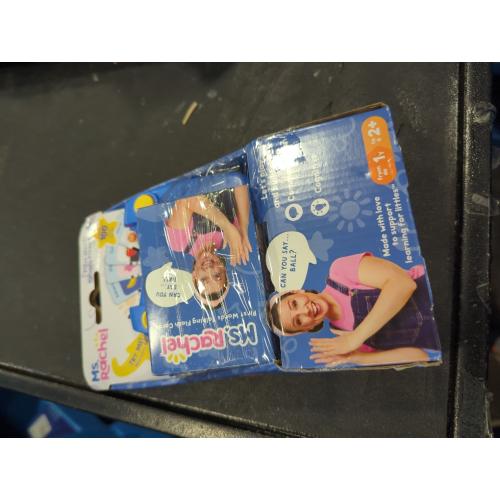 Ms. Rachel First Words Talking Flash Cards with Electronic Reader, 100 Words for Infants Ages 1 and up