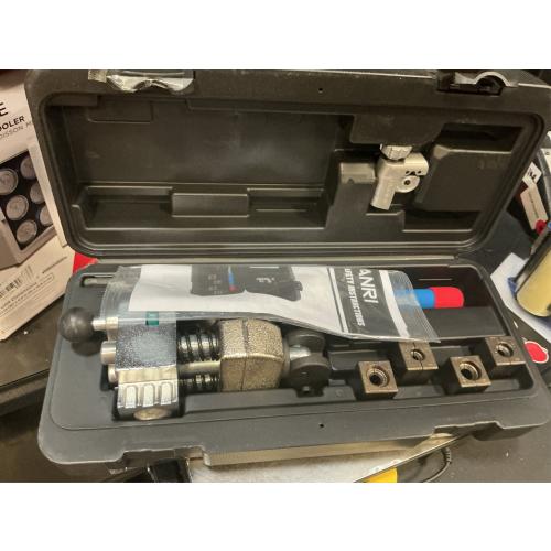 Professional Brake Line Flaring Tool Kit 45 Degree Flare, Single Flare, Bubble Flare, Double Flare for 3/16, 1/4, 5/16, 3/8, Brake Repair Brake Flaring Tools Brake Line and Tubing Flaring Tool