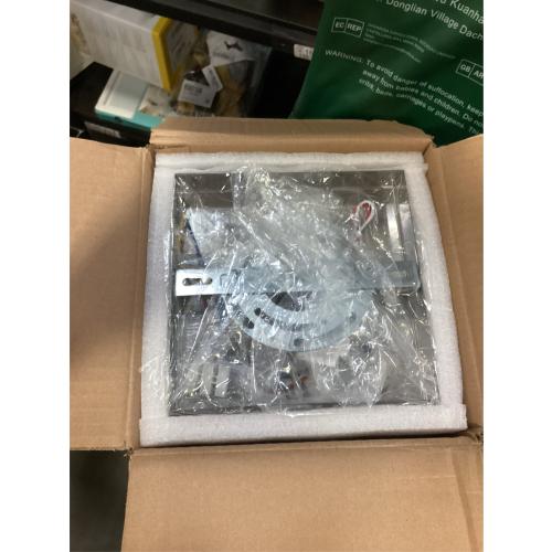 6.3 Crystal Ceiling Light Fixture, Mini Square Chandeliers 6500K Cool White Modern Flush Mount Ceiling Light, LED Small Chandelier for Hallway Bedroom Foyer Kitchen Bathroom