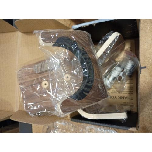 Wooden Guitar Wall Hanger With Soft Silicone Cradle, Adhesive Or Screw Mount For Guitars