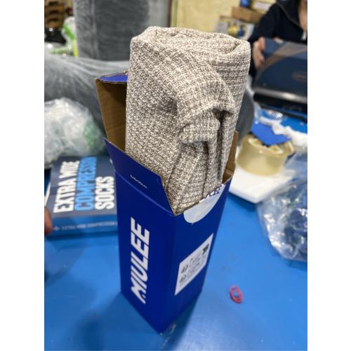 MIULEE Burlap Linen Throw Pillow Covers 18x18 Inch Set of 2 Khaki Decorative Pillows Modern Farmhouse Pillowcases Soft Accent Cushion Covers for Outdoor Couch Sofa Bedroom Livingroom Home Decor