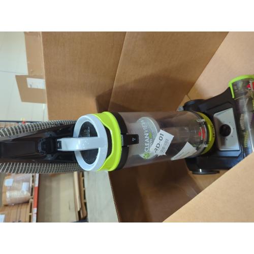 Bissell CleanView Swivel Pet Upright Vacuum, Swivel Steering for Maneuverability, Triple Action Brush Roll for Pet Hair, Large Capacity Dirt Tank & Scatter-Free Tech, 2252 | Swivel steering for maneuverability; triple action brush roll; large capacity dirt tank; pet hair pickup