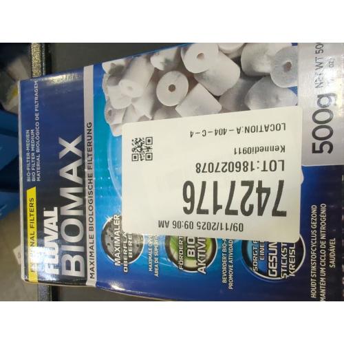500g Fluval Biomax Biological Material Remover 500g Biological Filter Media for Aquariums