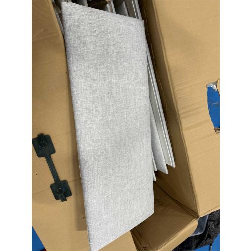 BUBOS 9 PCS Acoustic Panels,23.6''x11.8'' Fabric Soundproof Wall Panels,Self-adhesive Sound Absorbing Panels for Studios, Office, Home Theater,Fabric-Clad Grey