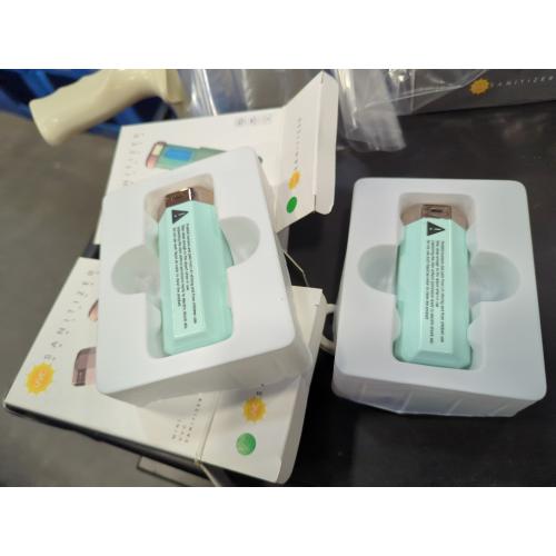 2Pack UV Light Sanitizer Stick, Portable Mini Lipstick Style Design Disinfection Lamp,USB Charging Ultraviolet Sterilizer Lamp Anti-Bacterial Rate 99%