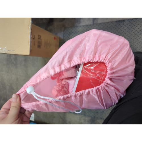 INFANS Baby Playpen with Removable Mesh & UV Canopy, 53 Portable Playhouse with Carry Bag, Dome, Padded Floor, Easy Folding Playard Activity Center (Light Pink)