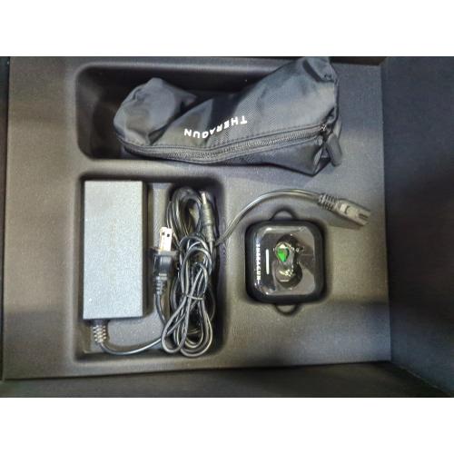 Therabody - Theragun PRO (4th Gen) Bluetooth   App Enabled Massage Gun   6 Attachments, 2 Batteries, 60lbs Force - Black